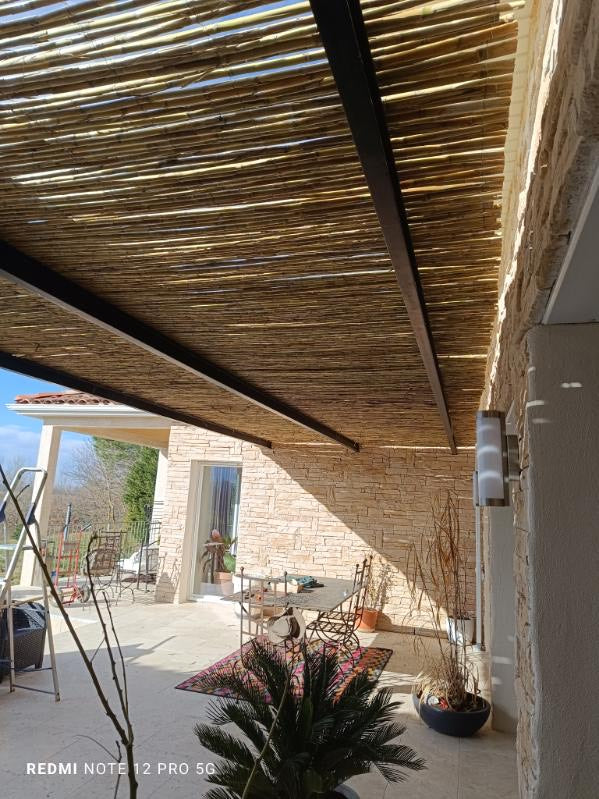 Canisse Bambou Rond Entier 2M X 2M / CBRO2002
