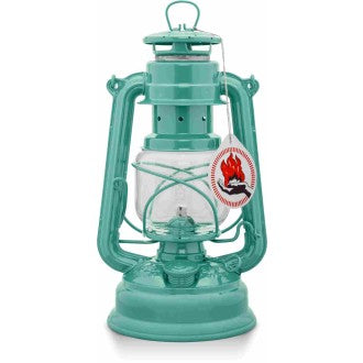 Lampe-tempête Feuerhand 276 Vert clair (huile pour lampe 1L fourni)