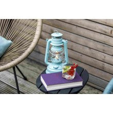 Lampe-tempête Feuerhand 276 Vert clair (huile pour lampe 1L fourni)