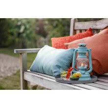 Lampe-tempête Feuerhand 276 Vert clair (huile pour lampe 1L fourni)