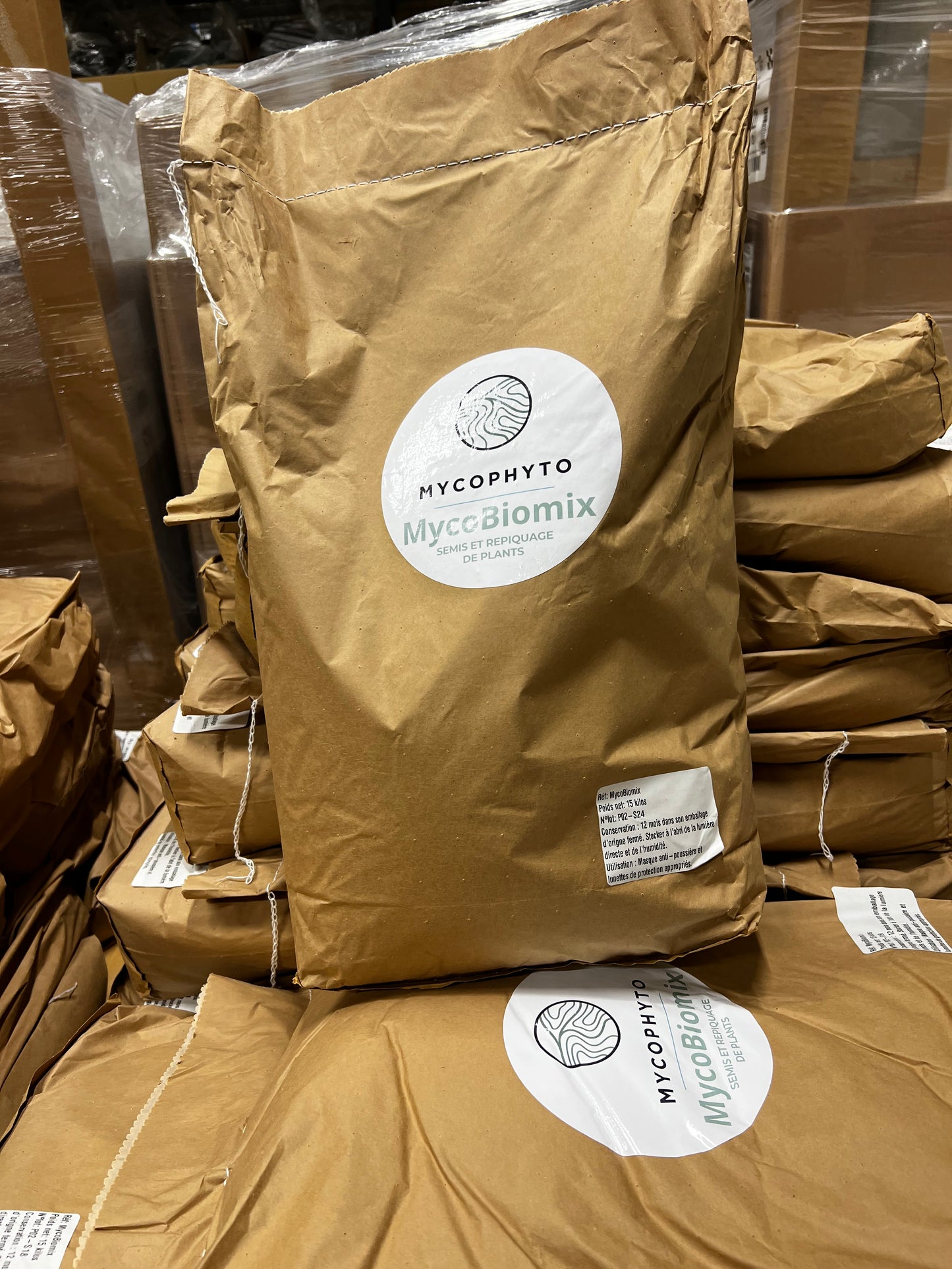 MYCOBIOMIX pour semis, repiquage, plantes potagères et plantes à fleurs en RETRAIT DRIVE