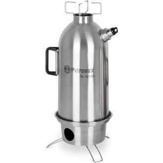 Petromax Bouilloire à bois en acier inox 1,5 l