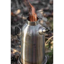 Petromax Bouilloire à bois en acier inox 0,75 l