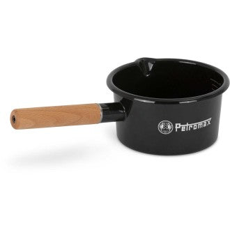 Petromax Poêlon en émail noir 1 litre