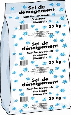 Sel de déneigement sac de 25kg