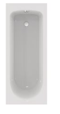 Baignoire Rectangulaire Verseau 3 170 X 70 Cm Acrylique Blanc Alterna