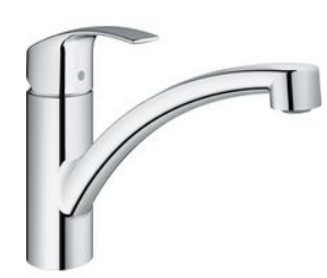 Mitigeur Évier Eurosmart Bec Pivotant, C3 Grohe