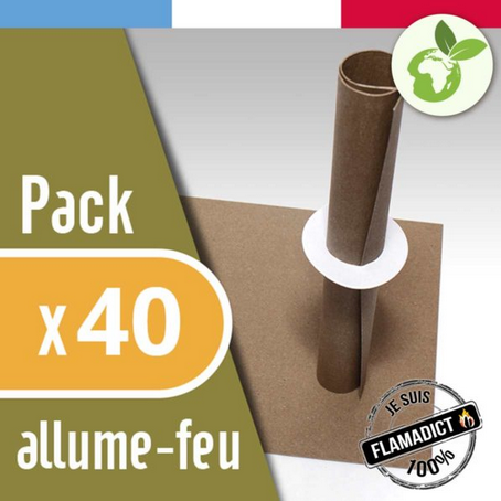 Flamagic – Pack Promo Allume-Feux – Lot De 40 Allume-Feux