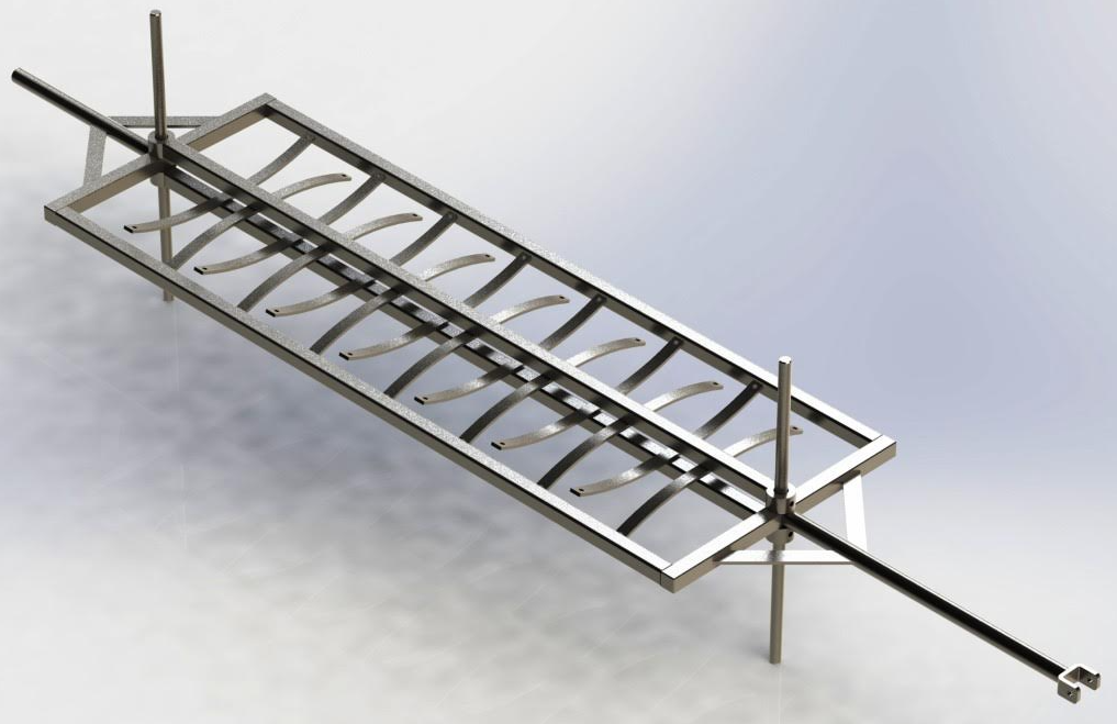Grille À Méchoui Panière De 125 Cm
