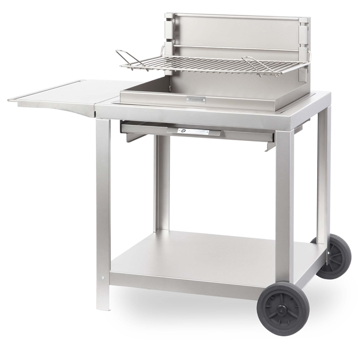 Montory 61*40 Inox + Chariot