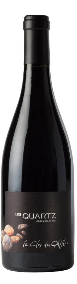 Le Clos Du Caillou - Les Quartz Rouge 2020 Aoc Côtes Du Rhône - Carton De 6 Bouteilles De 75 Cl - Vin Biologique Certifié Fr-Bio 10 - 15°