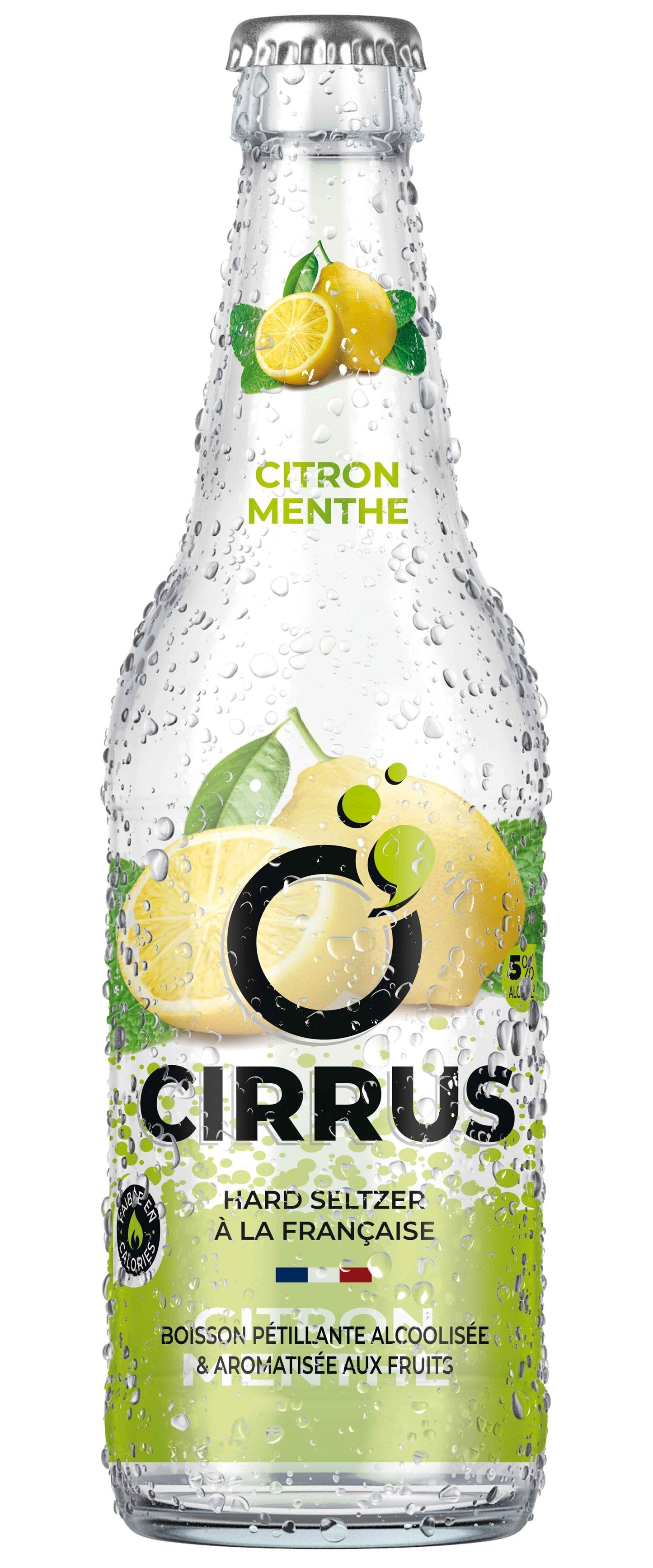 O'Cirrus - Pack De 12 Bouteilles - Goût Citron-Menthe