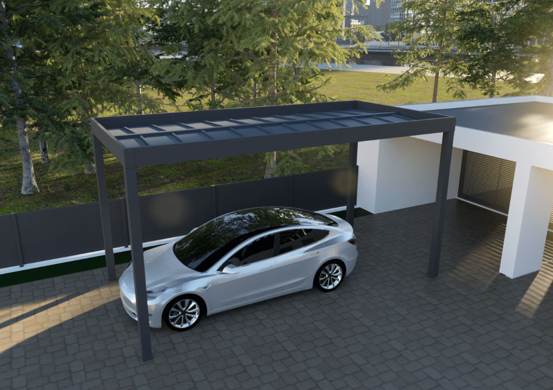 Carpot Abri Voiture Largeur 3000 Profondeur 3000