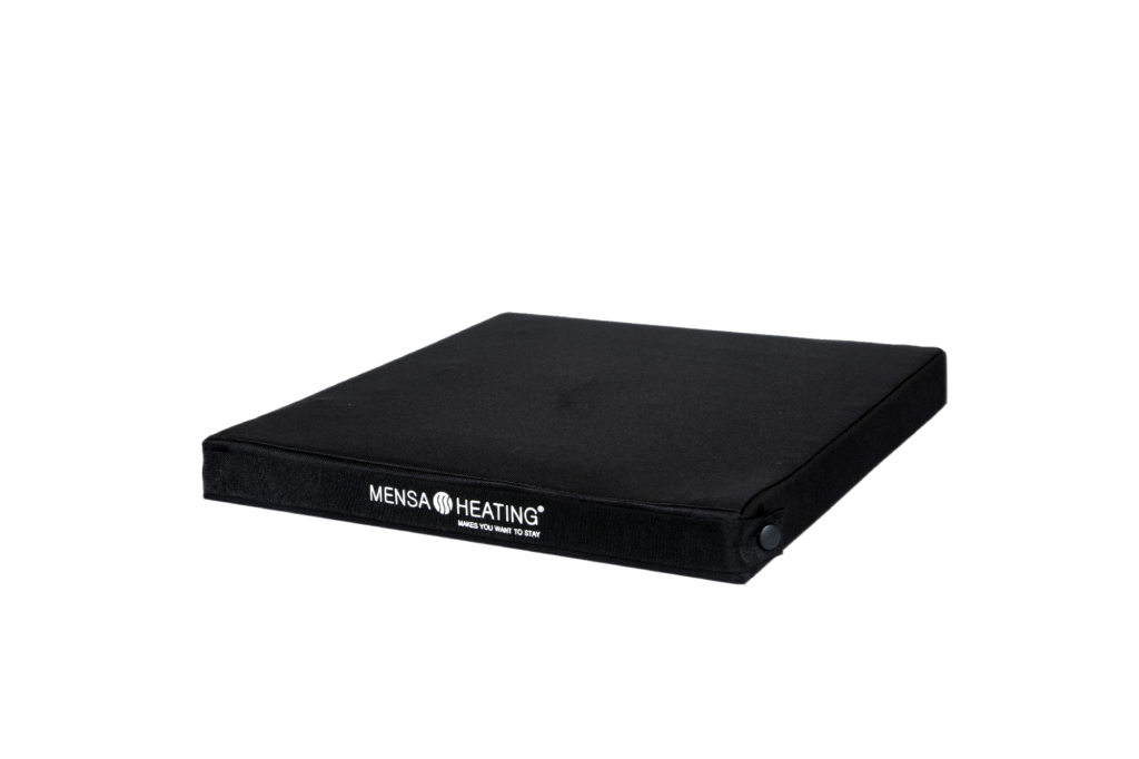 NATES Coussin Chauffant Danois Noir