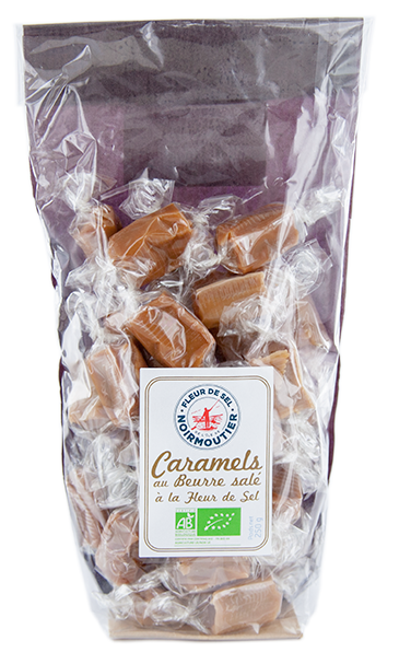Caramels Au Beurre Salé À La Fleur De Sel Au Format 250 G