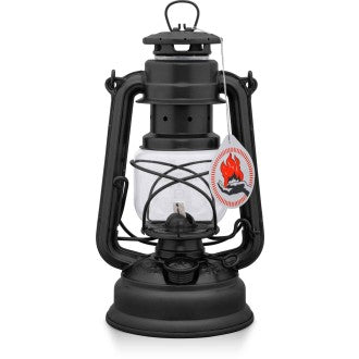 Lampe-tempête Feuerhand 276 noir mate (huile pour lampe 1L fourni)