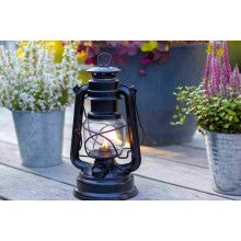 Lampe-tempête Feuerhand 276 noir mate (huile pour lampe 1L fourni)