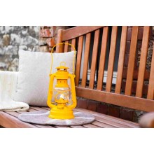 Lampe-tempête Feuerhand 276 jaune de sécurité (huile pour lampe 1L fourni)