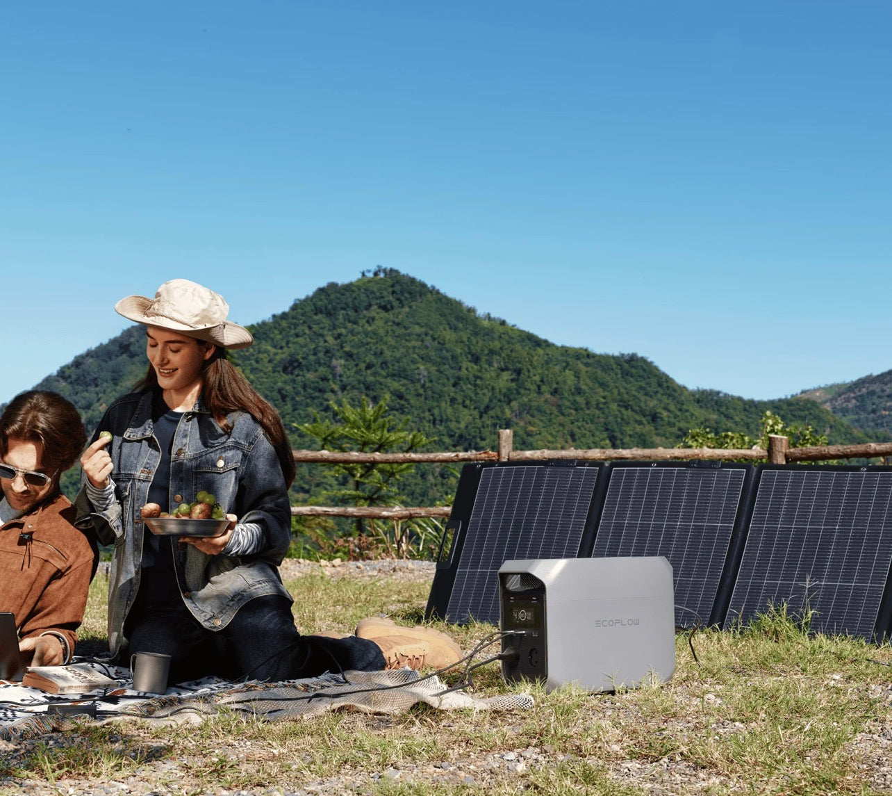 EcoFlow Panneau solaire portable léger 220W