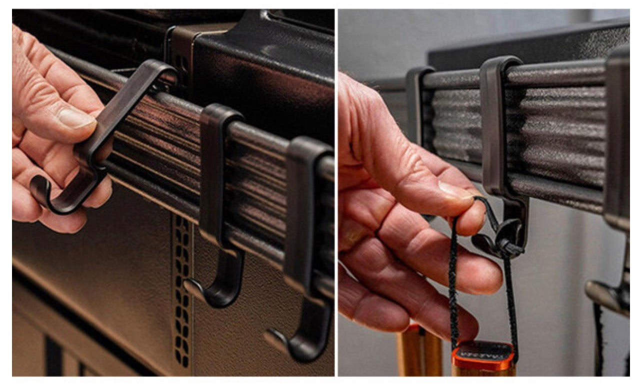 Crochets porte-ustensiles Pop-And-Lock (P.A.L.) x3 - Traeger