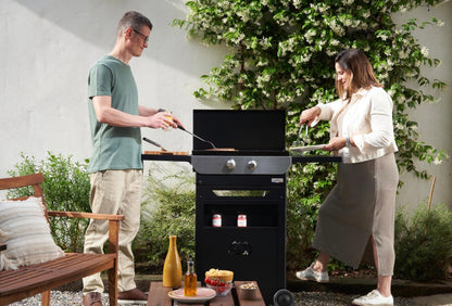 Plancha Original gaz 260 duo Edition V2 (chariot et couvercle inclus)