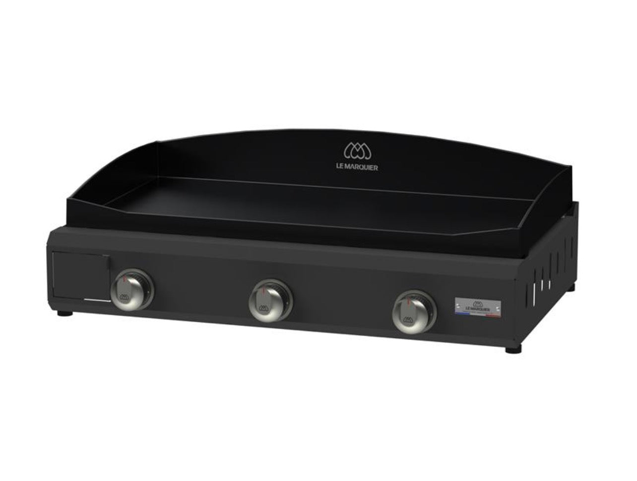 Plancha Amalia PRO Gaz 375 Noir