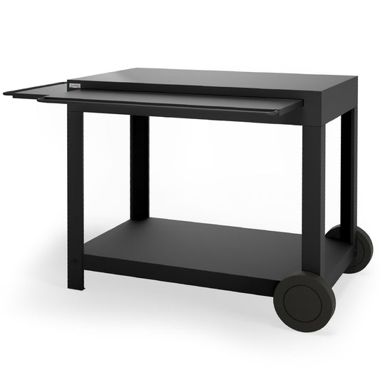 Desserte Exclusive Ingenieuse Acier Noir