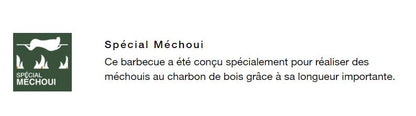 BARBECUE MÉCHOUI SUR CHARIOT