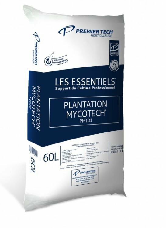 Terreau Bio Plantation Mycotech® Sac 60 L en RETRAIT DRIVE