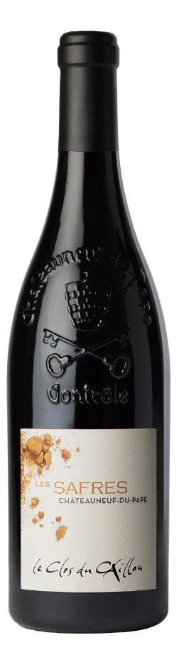 Le Clos Du Caillou - Les Safres Rouge 2020 Aoc Châteauneuf Du Pape - Carton De 6 Bouteilles De 75 Cl - Vin Biologique Certifié Fr-Bio 10 - 15°