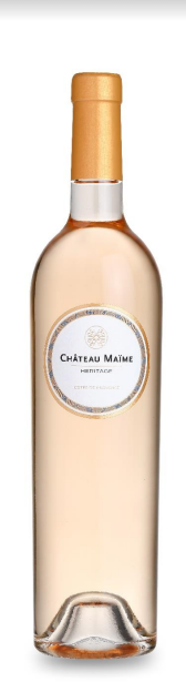 Château Maïme - Cuvée Héritage Rosé 2021 Aoc Côtes De Provence - Carton De 6 Bouteilles De 75 Cl