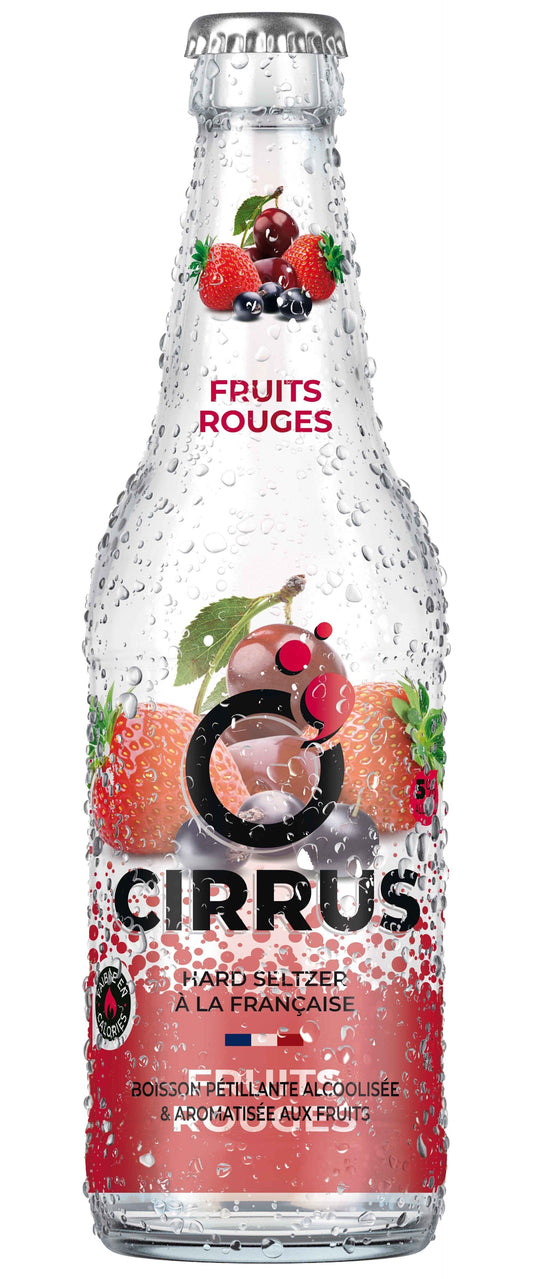 O'Cirrus - Pack De 12 Bouteilles - Goût Fruits Rouges