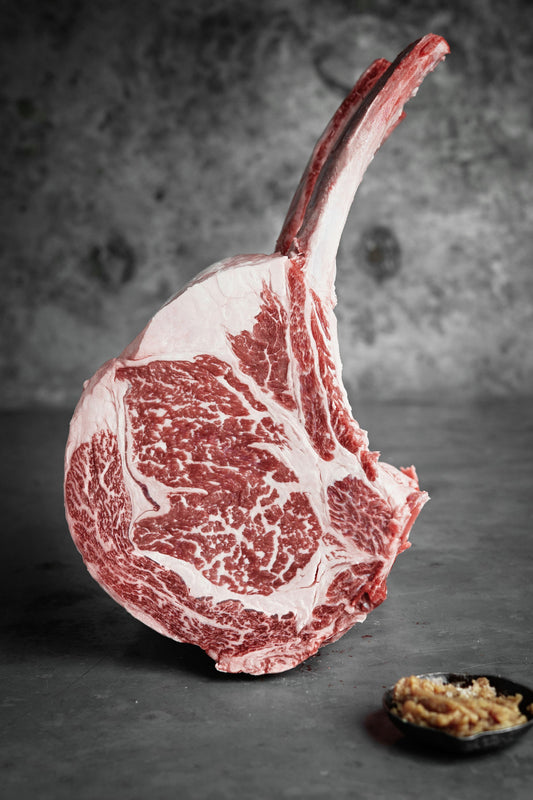 Tomahawk 7 Kg  Wagyu Bms 4+, Entier Portionné 1,3Kg /1