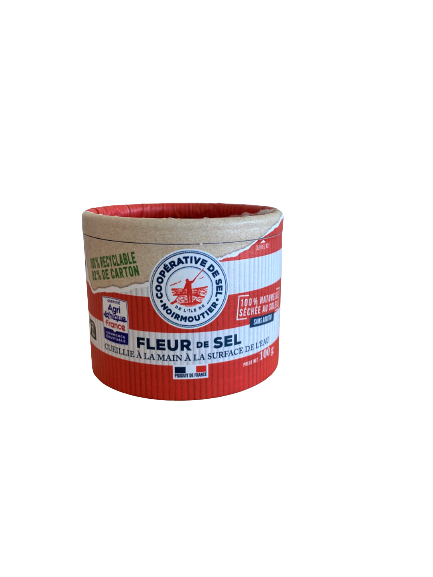 Fleur De Sel (Éco)Pot 100 G Agri-Éthique 100% Recyclable, 92% En Carton